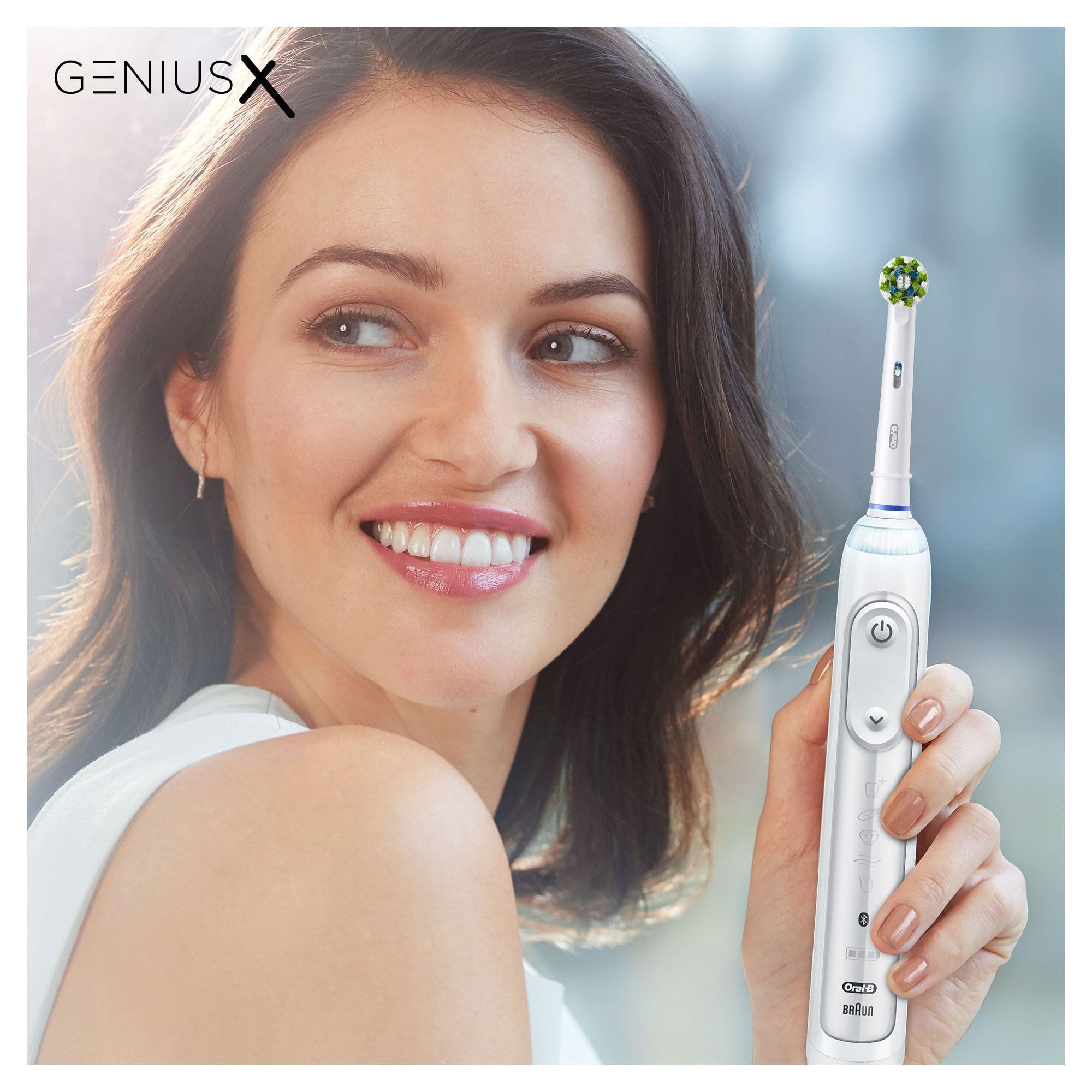 Oral-B Genius X Electric Toothbrush, 6 Cleaning Modes for Dental